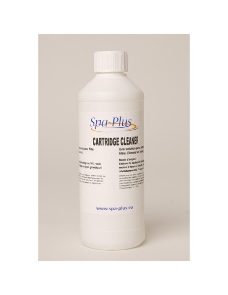 Spa Cartridge Cleaner 500ml Liquide pour nettoyage rapide des filtres de spas