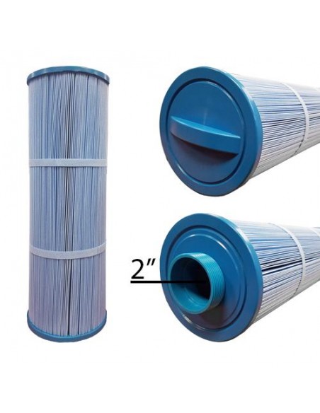 Filtre CAL SPAS 75 SQ FTx 5"ODx 17"Hx 2"IDx FINE THREAD MALE