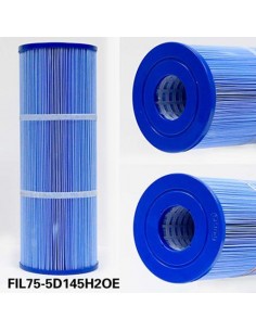 FILTRE CAL SPAS  75 SQ FTx 5"ODx 14.5"Hx 2"IDx OUVERT