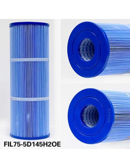 FILTRE CAL SPAS  75 SQ FTx 5"ODx 14.5"Hx 2"IDx OUVERT