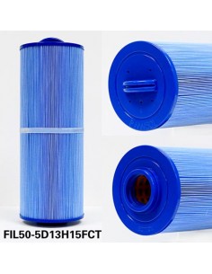 FILTRE CAL SPA CARTRIDGE 50 SQ FTx  5"ODx 13"H x 1.5"ID, GROS FILETAGE FEMELLE
